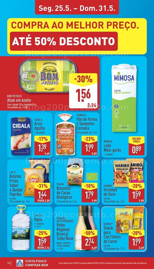 Antevisão Folheto ALDI Promoções de 25 a 31 maio